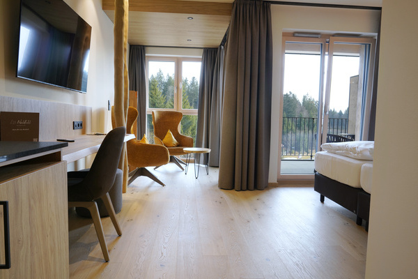 Waldwipfel Juniorsuite Zimmeransicht