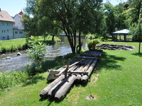 Flößerpark in Wolfach (Bildnachweis: Stadt Wolfach Fotograf: Elmar Langenbacher) Flößerpark in Wolfach (Bildnachweis: Stadt Wolfach Fotograf: Elmar Langenbacher)