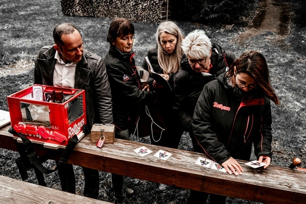 Die doppelte Biergit - Outdoor-Escape Game rund um die Rothausbrauerei. Bildnachweis: Mit freundlicher Genehmigung von Berggeheimnis Die doppelte Biergit - Outdoor-Escape Game rund um die Rothausbrauerei. Bildnachweis: Mit freundlicher Genehmigung von Berggeheimnis