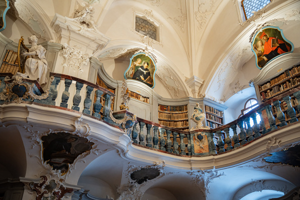 Rokokobibliothek Barockkirche St. Peter Bildnachweis:  Hochschwarzwald Tourismus GmbH